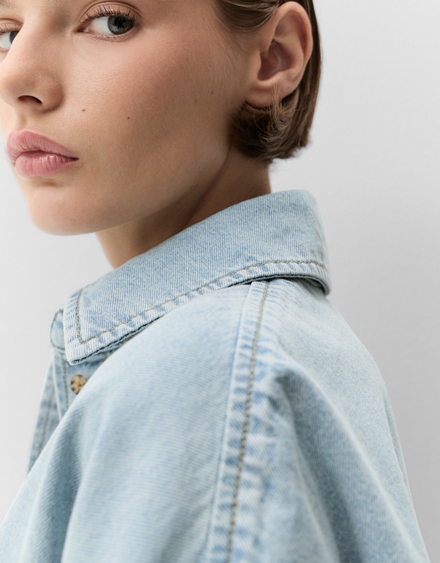 UNISON - Oversized Denim Shirt