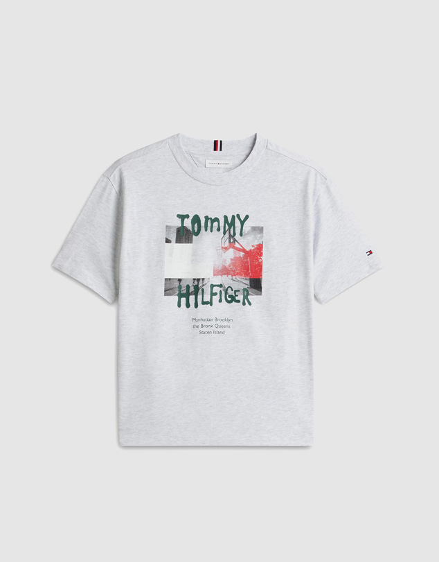 Tommy Hilfiger - Graffiti Logo Jersey T-Shirt - Kids