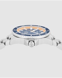 Emporio Armani - Silver Tone Analogue Watch