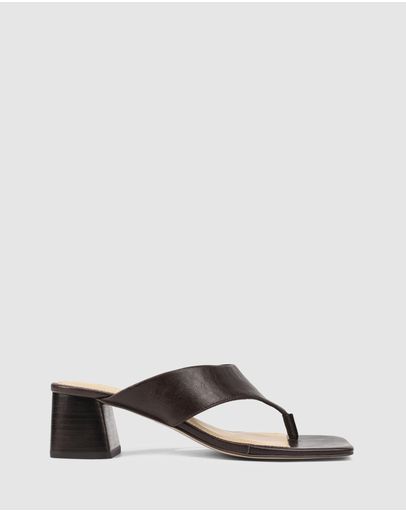 Chocolate Brown Vintage Leather