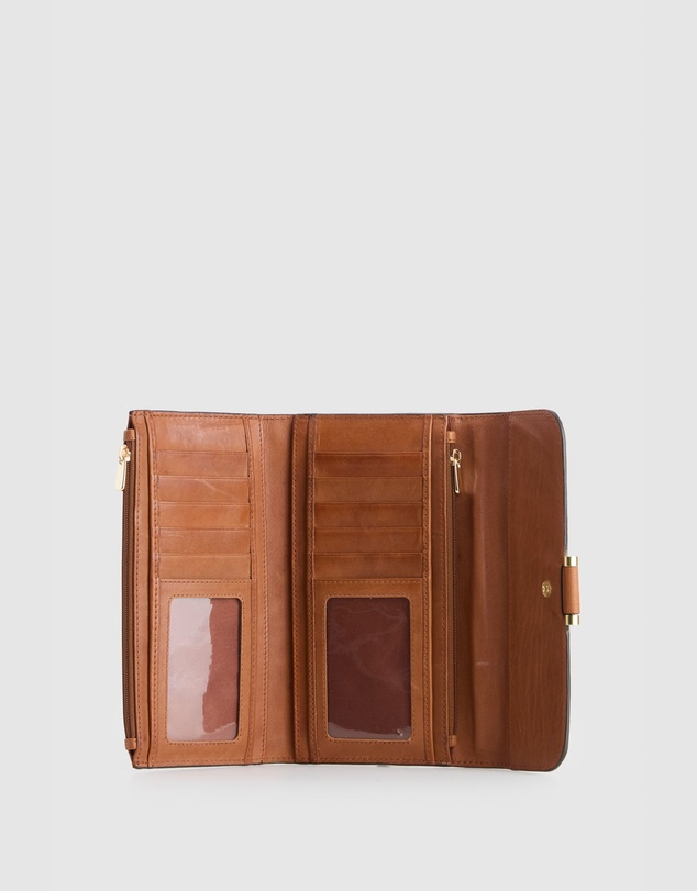 Evity - RFID Iris Leather Large Wallet