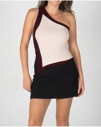 Lydan The Label - Luna One Shoulder Top