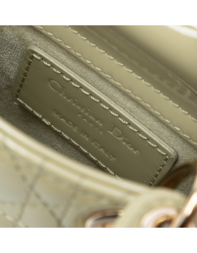 Pre-Loved by Azura Reborn - Pre-Loved Micro Patent Cannage Lady Dior