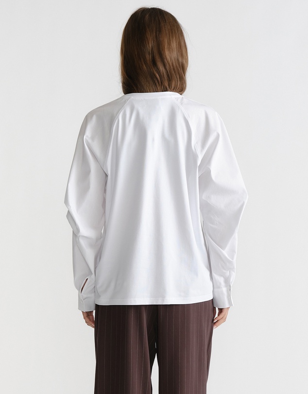 Decjuba - D-Luxe Spliced Poplin Tee