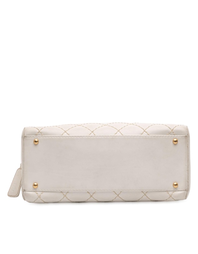 Pre-Loved by Azura Reborn - Pre-Loved CC Lambskin Wild Stitch Handbag