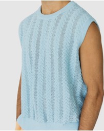 Justin Cassin - Cassis Knitted Vest