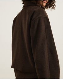 Atmos&Here - Miranda Wool Blend Short Coat