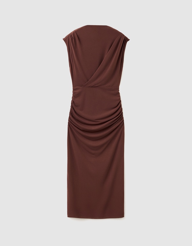 M.N.G - Draped Midi Dress