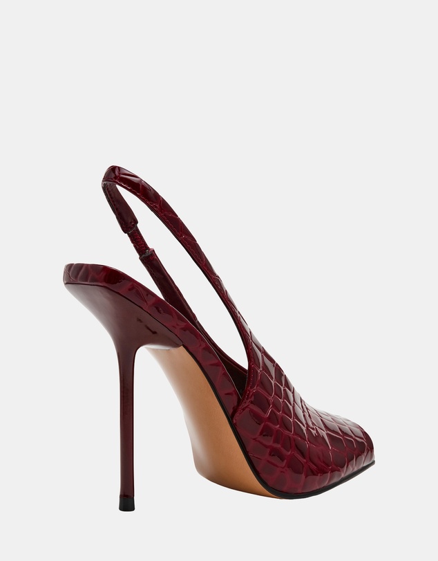 Steve Madden - Lucian Wine Croco Heels