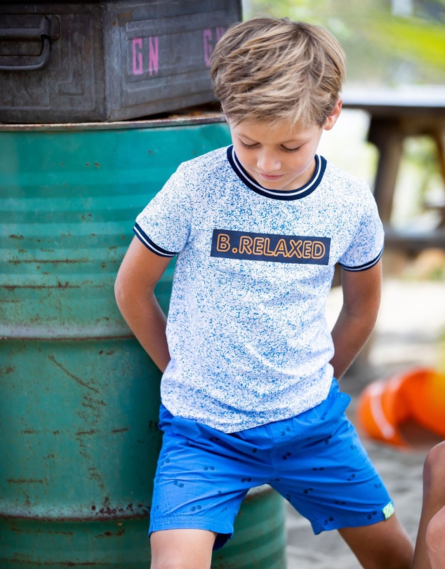 B.Nosy - Sunglasses Print Shorts - Kids-Teens