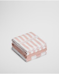 Country Road - Cr Stripe Australian Cotton Tea Towel Pack Of 3