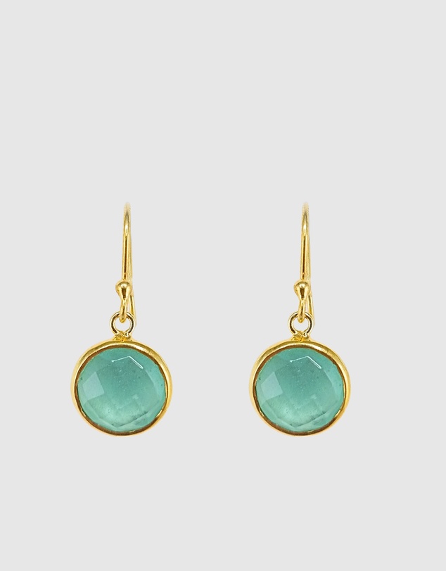 Izoa - Dewdrop Hook Earrings