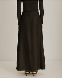 Atmos&Here - Kate Organza Maxi Skirt