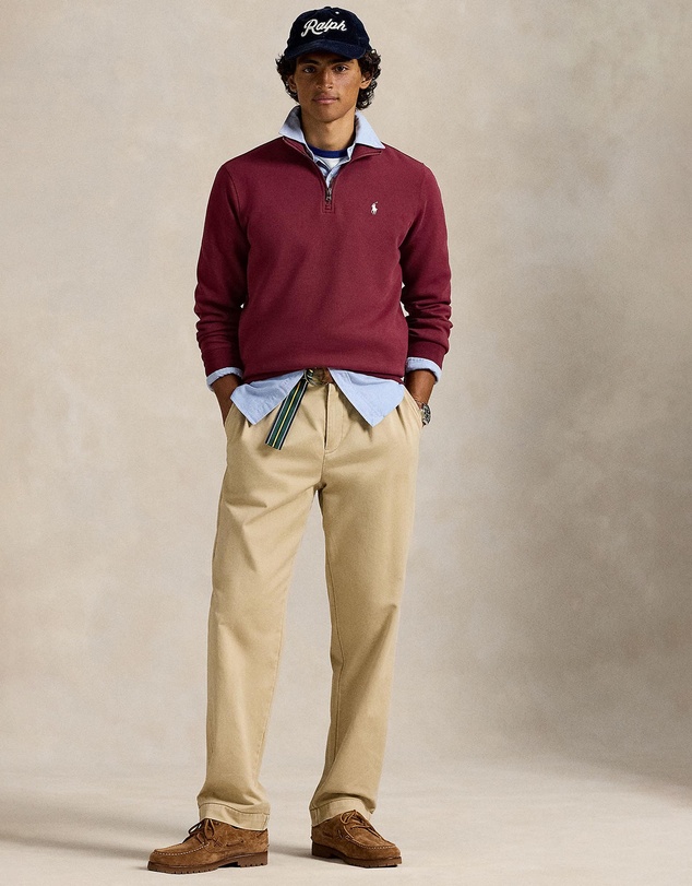 Polo Ralph Lauren - Double-Knit Quarter-Zip Pullover - ICONIC EXCLUSIVE