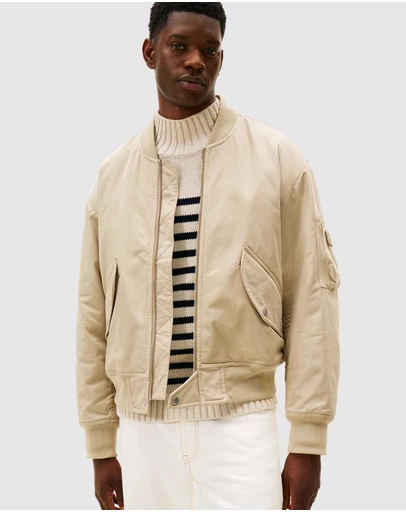 Tommy Hilfiger - Water Repellent Relaxed Bomber Jacket