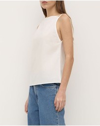 Assembly Label - Annie Poplin Tank