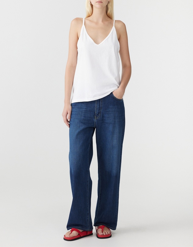 Bassike - V Neck Jersey Camisole