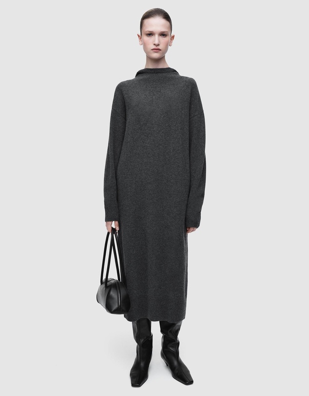 Hooded Merino Wool Maxi Dress by COS Online | THE ICONIC | Australia