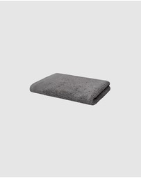 Bambury - Elvire Face Washer 33x33cm Pewter