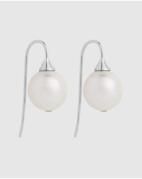 Najo - Luna Silver Pearl Earring