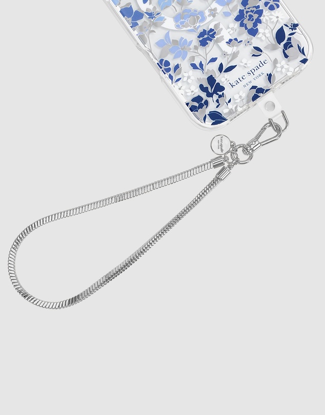 Kate Spade - Kate Spade Heart of Silver Phone Charm Wrist Strap