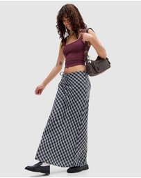 BDG By Urban Outfitters - Check Maxi Skirt