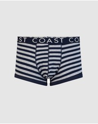 Coast Clothing - 3 Pack Stripe Boxer Briefs