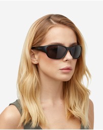Hawkers Co - HAWKERS - RAVE - POLARIZED BLACK DARK Sunglasses for Men and Women UV400