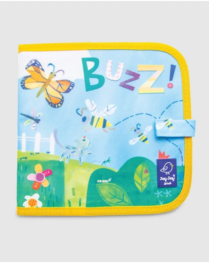 Jaq Jaq - Jaq Jaq Bird - Doodle It & Go Erasable Book - Hello, World - Bugs