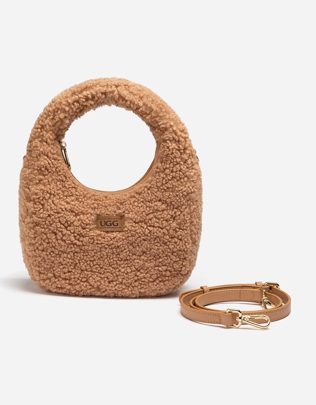 Ozwear Connection Uggs - Ugg Momo Shearling Shoulder Bag