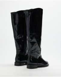AERE - Knee High Leather Riding Boots