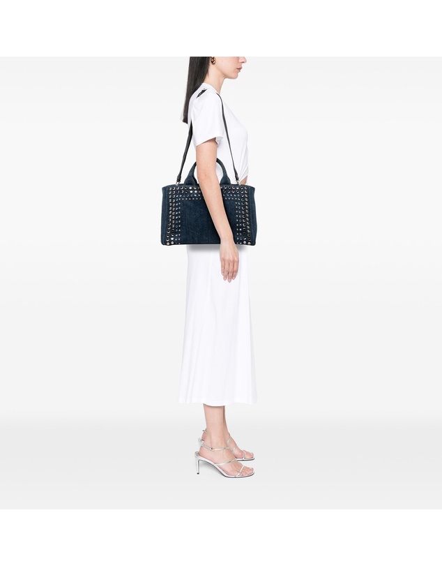 Pre-Loved by Azura Reborn - Pre-Loved Denim Canapa Bijoux Satchel
