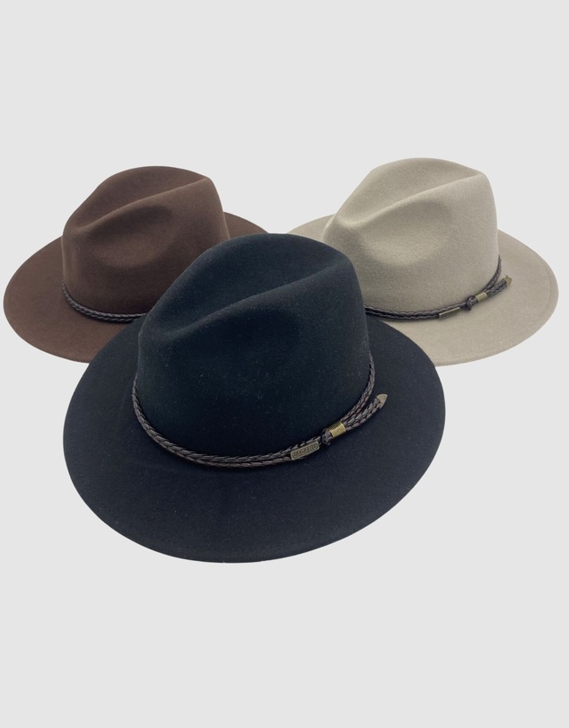 Jacaru - Jacaru 1847 Outback Fedora Hat -