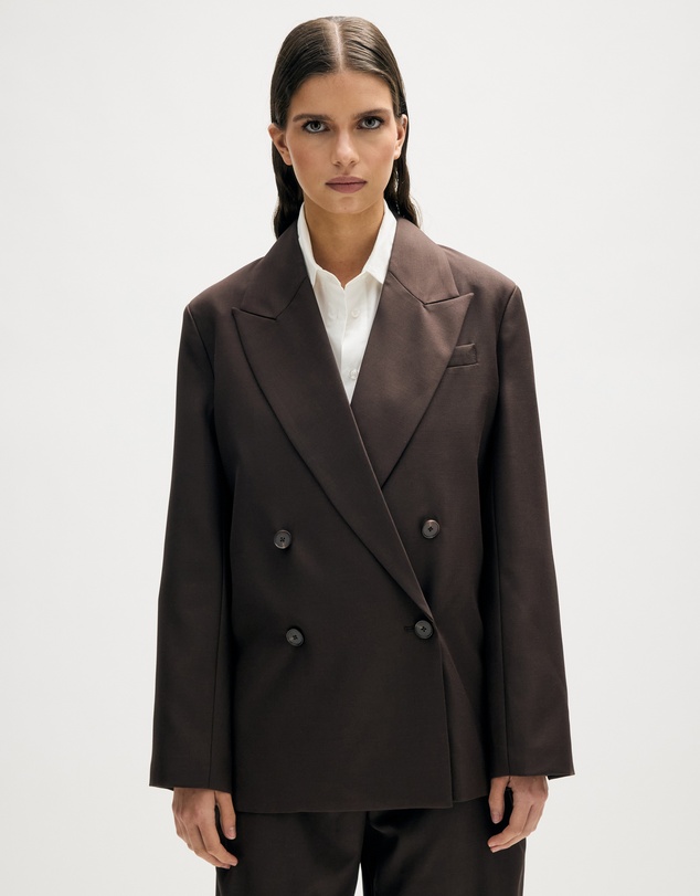 Minima Esenciales - Kian Wool Blend Blazer