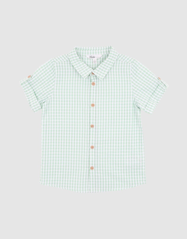 Bebe by Minihaha - Roman Short Sleeve Shirt - Babies