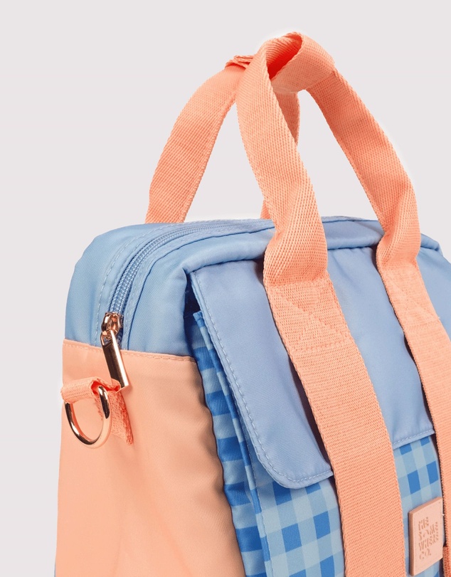The Somewhere Co - Blueberry Jam Colourblock Lunch Tote