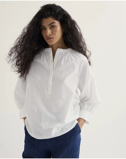 Seasalt - Moor Grass A-Line Shirt