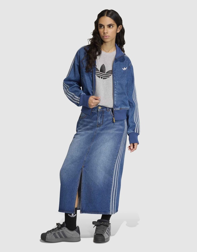 adidas Originals - 3-Stripes Pencil Skirt Denim