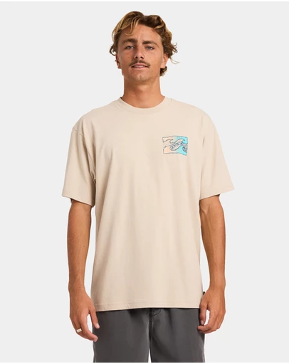 Billabong - Mens Crayon Wave T-Shirt