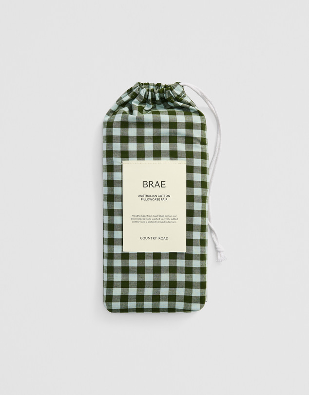 Country Road - Brae Australian Cotton Pillowcase Pair