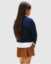 Tommy Hilfiger - Varsity Intarsia Logo Jumper - Teens