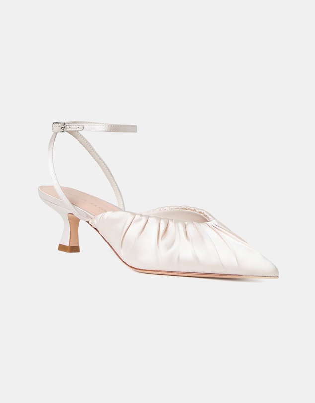 Loeffler Randall - Rio Smocked Kitten Heels