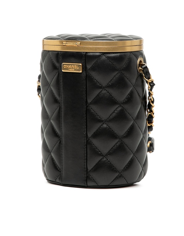 Pre-Loved by Azura Reborn - Pre-Loved Small Quilted Lambskin Crown Box Bag