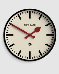 Newgate - Newgate Universal Wall Clock Railway Dial Black