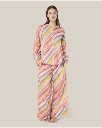 Papinelle - Sophie Stripe Full Length PJ
