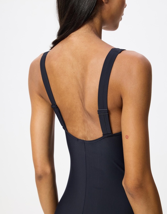 Speedo - Shirred Tank One Piece Swimsuit