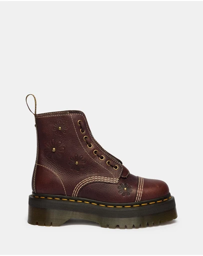 Dr Martens - Sinclair Flower 8-Eye Boots - Women's