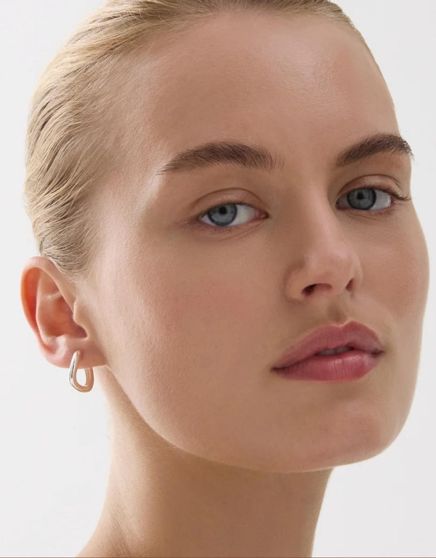 Najo - Balm Silver Earring