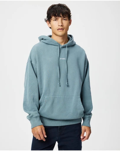 Thrills - ICONIC EXCLUSIVE - Minimal Thrills Slouch Pull On Hoodie