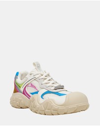 Steve Madden - Milestone Cream Multi Sneakers